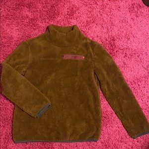 Brown teddy bear sweatshirt